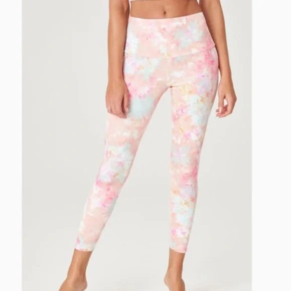 NEW ONZIE High Waisted Legging Rose All Day - Picture 2 of 3